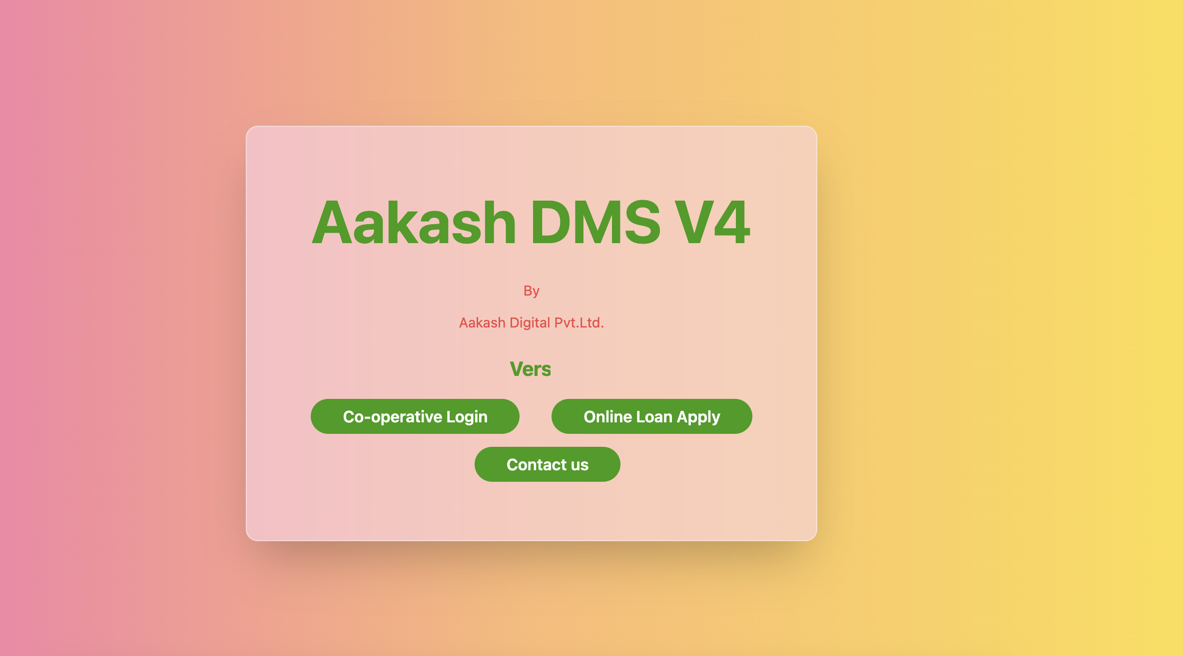 Aakash DMS System