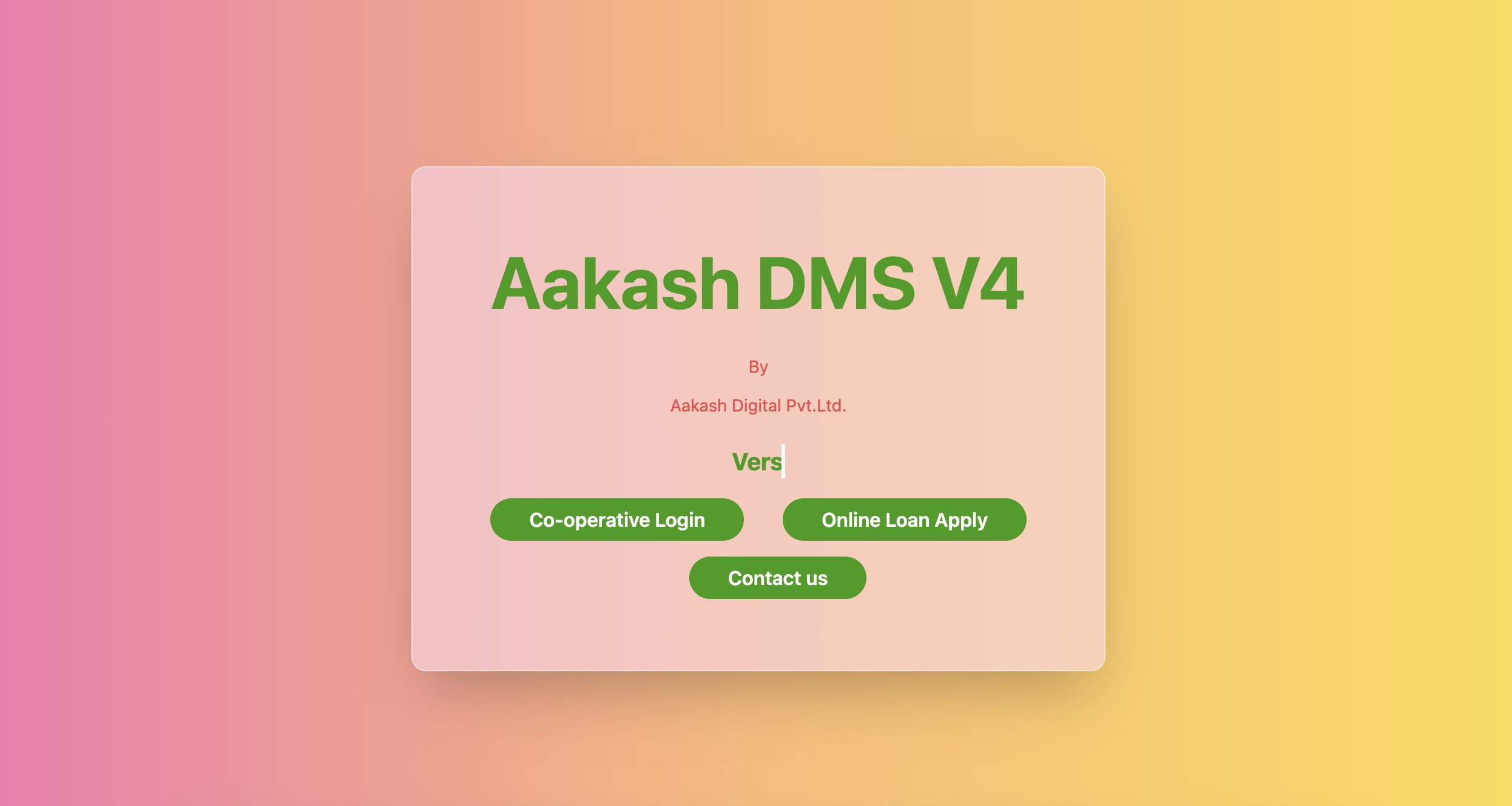DMS Dashboard